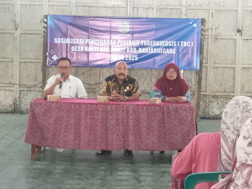 Sosialisasi Pencegahan Penyakit Tuberkulosis (TBC) di Desa Rakit